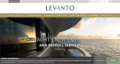 Desktop Screenshot of levanto-international.com